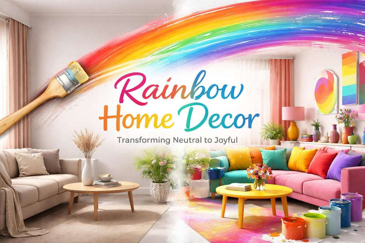 Rainbow Home Decor: Bold Ideas for Joyful Spaces