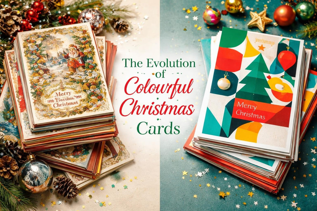 Colourful Christmas Cards That Actually Spark Joy