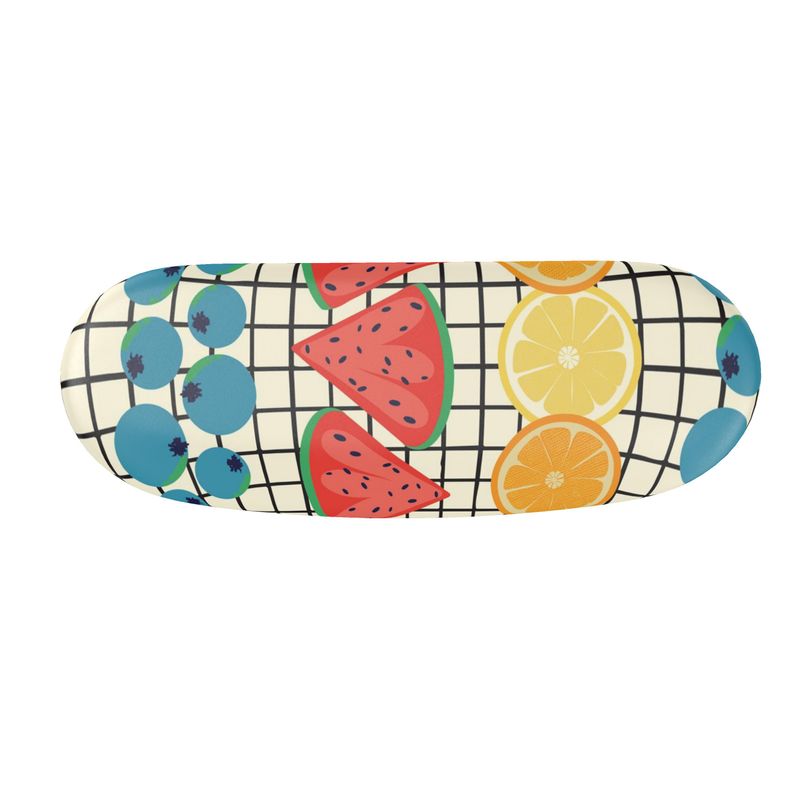 Fruity Grid Glasses Case & Patterned Lens Cloth – Bold Eyewear