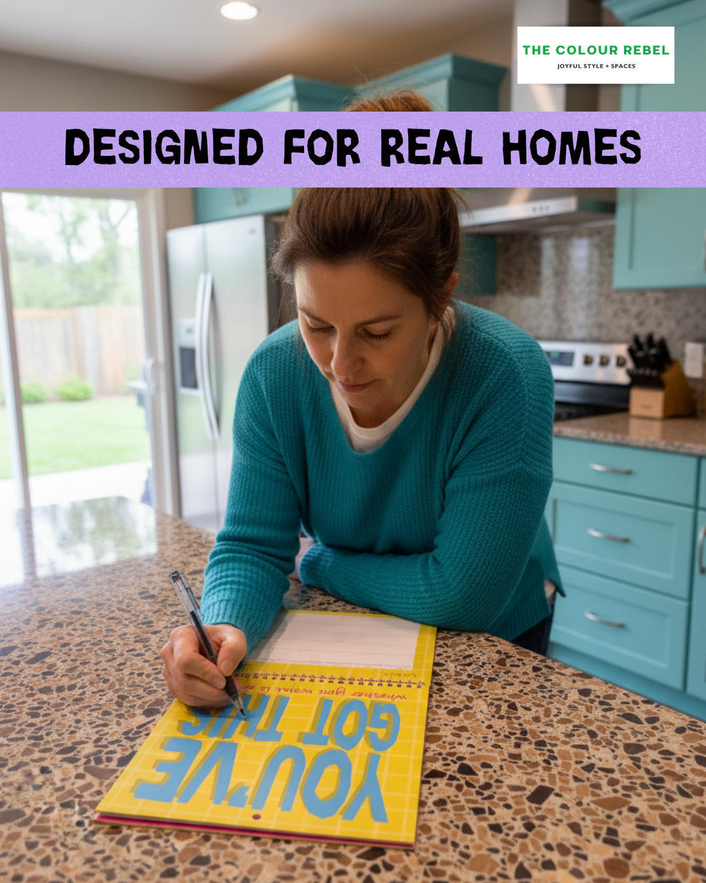 Positively Sarcastic 2026 Wall Calendar — Colourful + Funny Monthly Motivation for Women